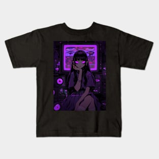 Midnight Television III Kids T-Shirt